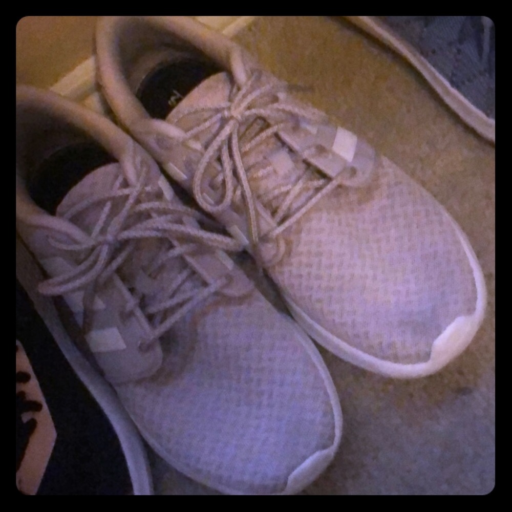 Light pink adidas sizes 8 gently used